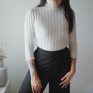 Vintage ribbed turtleneck